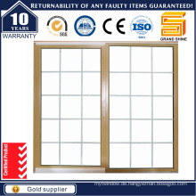 Neueste Design Doppelverglasung Aluminium Schiebefenster / Grill Designed Aluminium Fenster